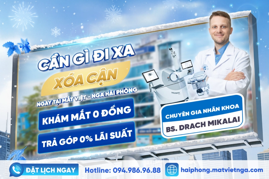Bảng giá xóa cận tháng 12: Tạm biệt kính cận – Nâng tầm thị lực cùng ưu đãi Smile Pro