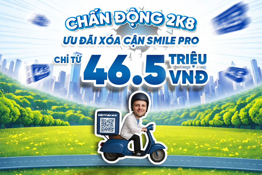 Ưu đãi cực khủng cho 2K8: Xóa cận hoàn phí – Rộng mở tương lai 