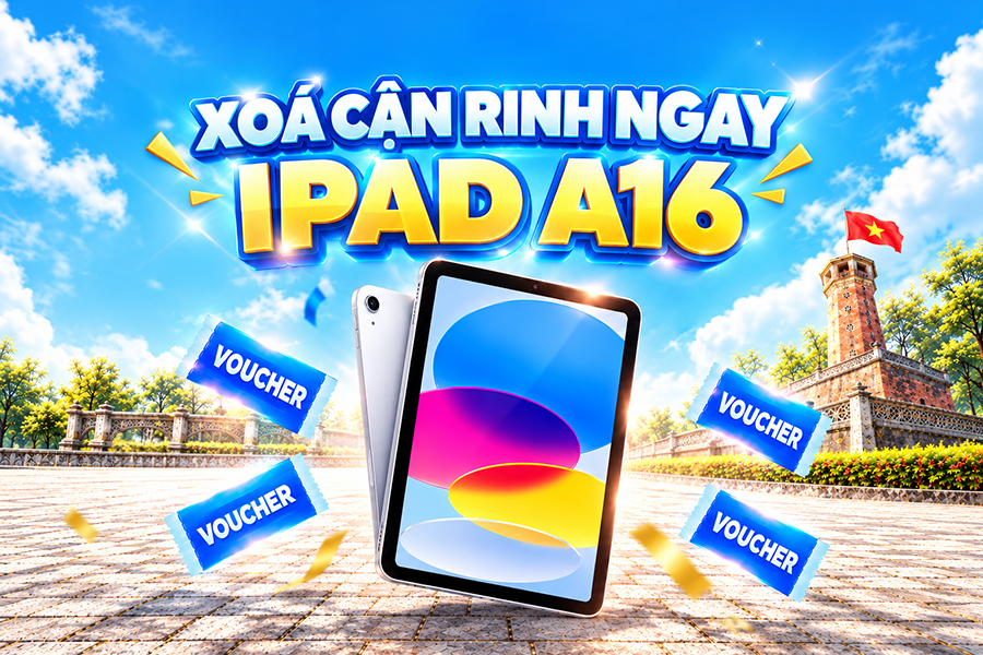 Ưu đãi tháng 10 tại Mắt Việt – Nga Hải Phòng: Tháo kính nhận ngay iPad A16 và loạt ưu đãi