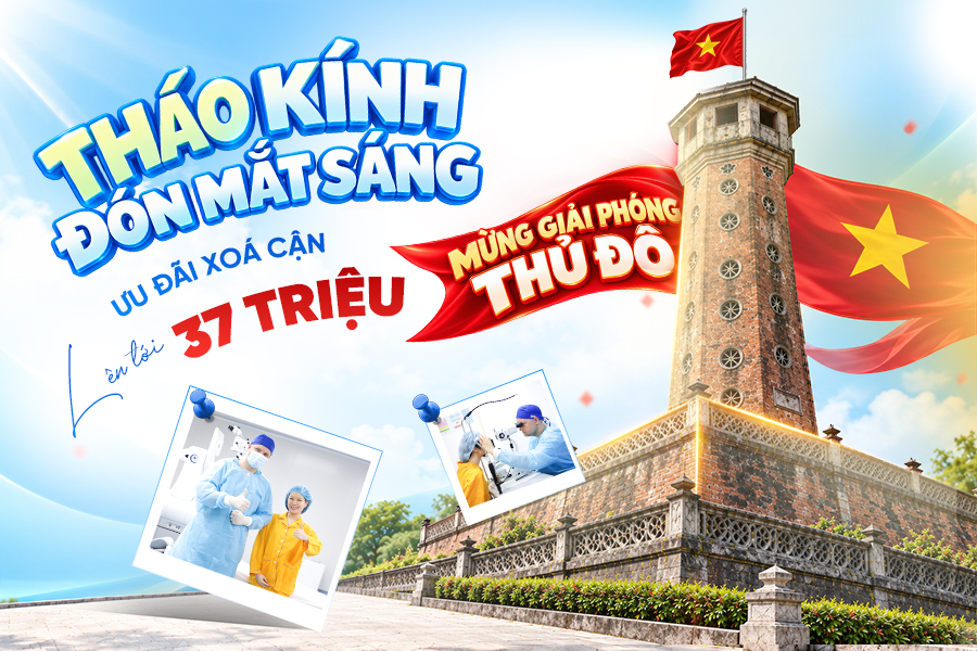 Bảng giá xóa cận tháng 10: Ưu đãi ngập tràn – Đón chào tầm nhìn mới 