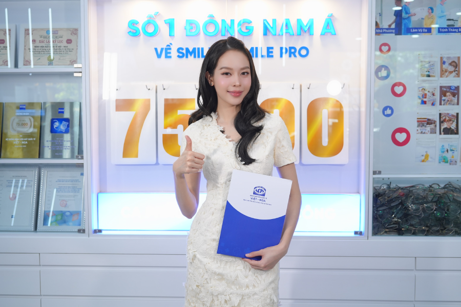 Video: Hoa hậu Thanh Thủy bật mí bí quyết sau 3 năm xóa cận mắt vẫn 10/10