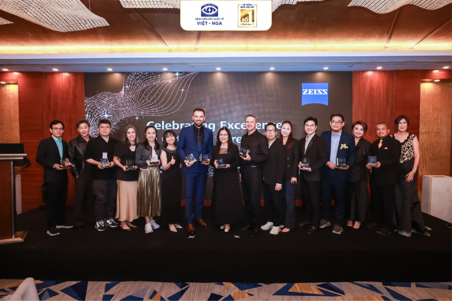 Mắt Việt - Nga dẫn đầu Đông Nam Á với 4 giải thưởng tại Hội nghị Nhãn khoa Quốc tế ZEISS APAC 2026