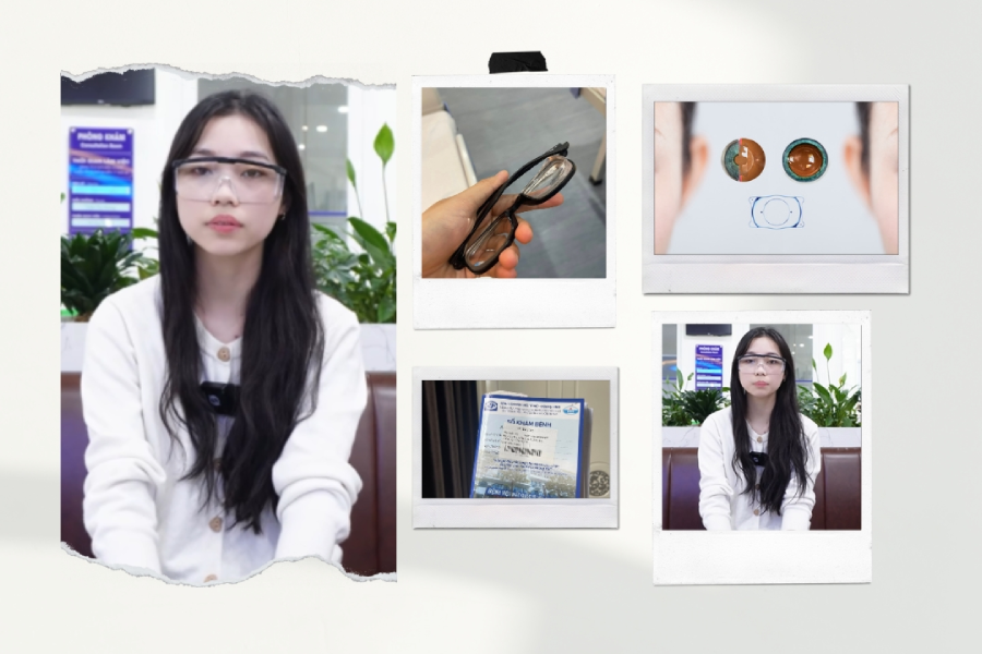 Từng coi kính cận là vật bất ly thân, nữ sinh Hải Phòng mổ Phakic để nhìn đời bằng đôi mắt sáng