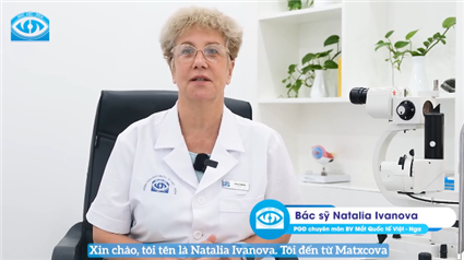 TS.BS Natalia Ivanova chia sẻ về Khoa Nhãn nhi đẳng cấp quốc tế tại TP Hải Phòng